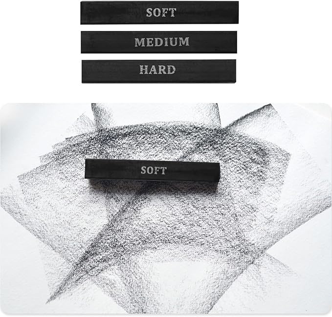 H & B 50 PCS Pro Drawing Set Sketching Kit, Art Kit with Drawing Pencils for Sketching, Graphite and Charcoal Pencils & Sketch Book Set, Art Supplies for Adults and Artists
