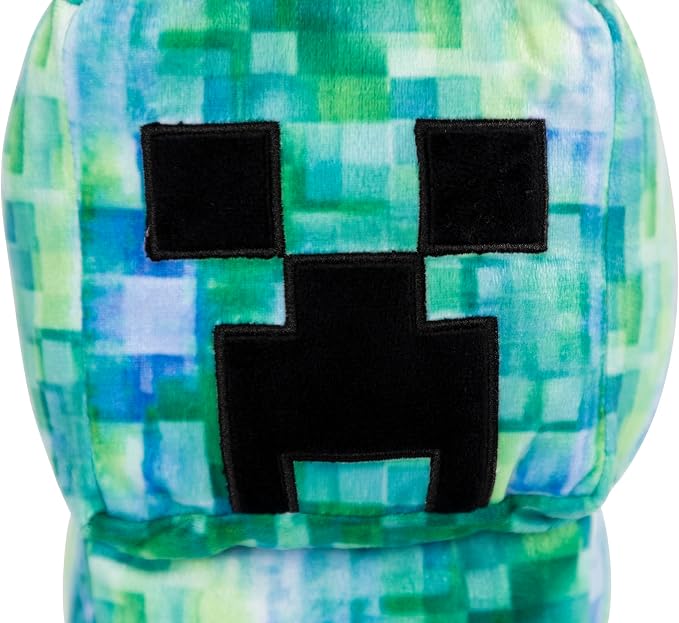 Jay Franco Minecraft Charged Creeper Plush Pillow Buddy - Super Soft Gamer Decor - Polyester Microfiber