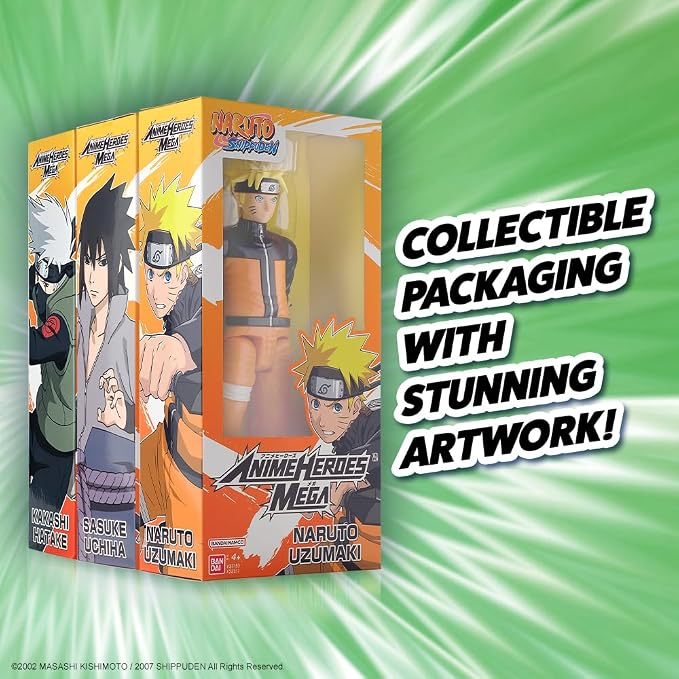 ANIME HEROES MEGA - Naruto - Kakashi 12" Action Figure