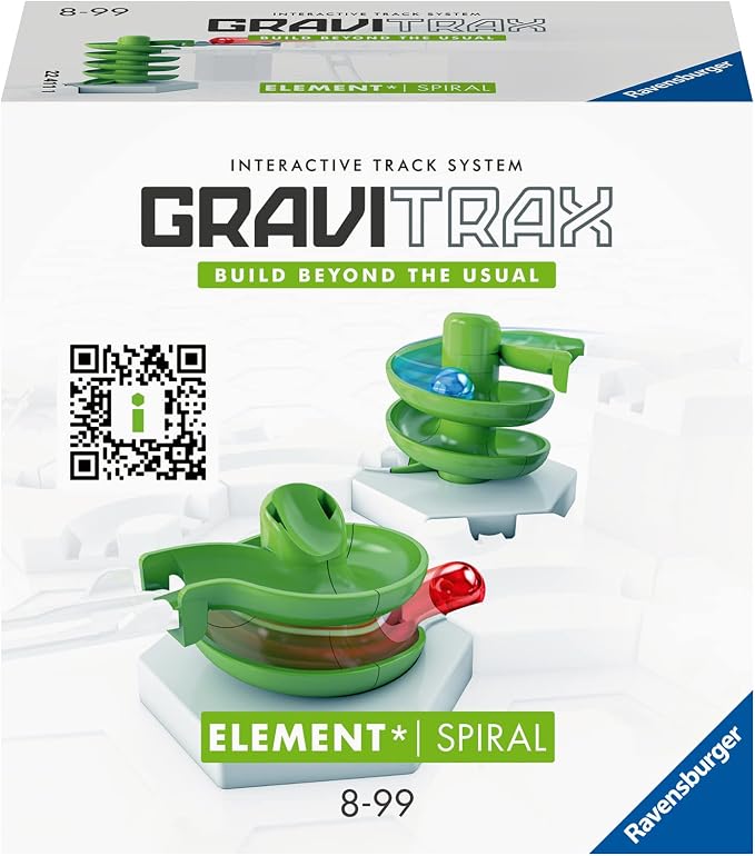 Ravensburger GraviTrax: Spiral Accessory| STEM Toy for Kids Ages 8 and Up | Compatible with All GraviTrax Systems | Ranked No.1 Marble Run System in The U.S