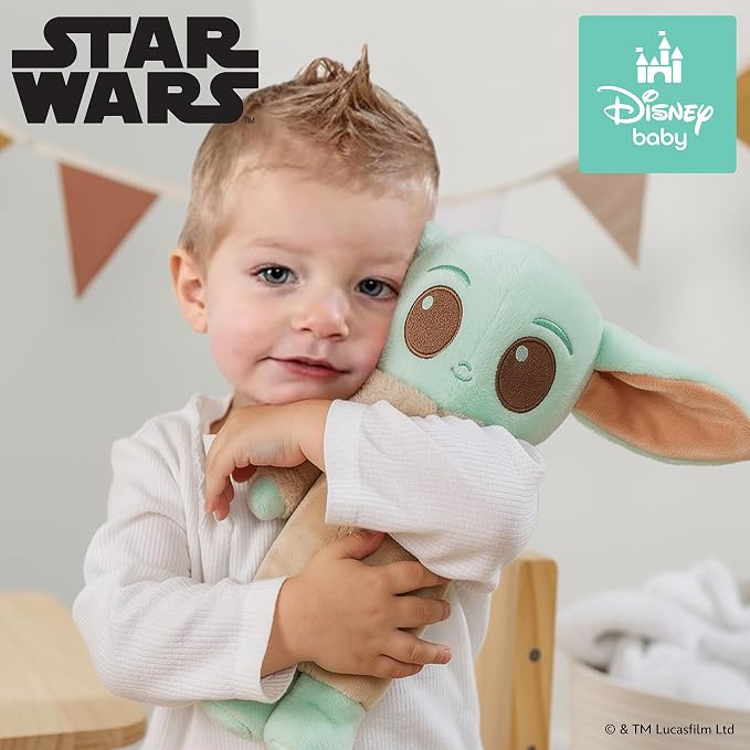 Kids Preferred Cuddle Pal – Star Wars: THE Mandalorian Grogu Baby Yoda Plush 11 Inch – Stuffed Animal for Babies & Newborn – Baby’s First Plush Blankie