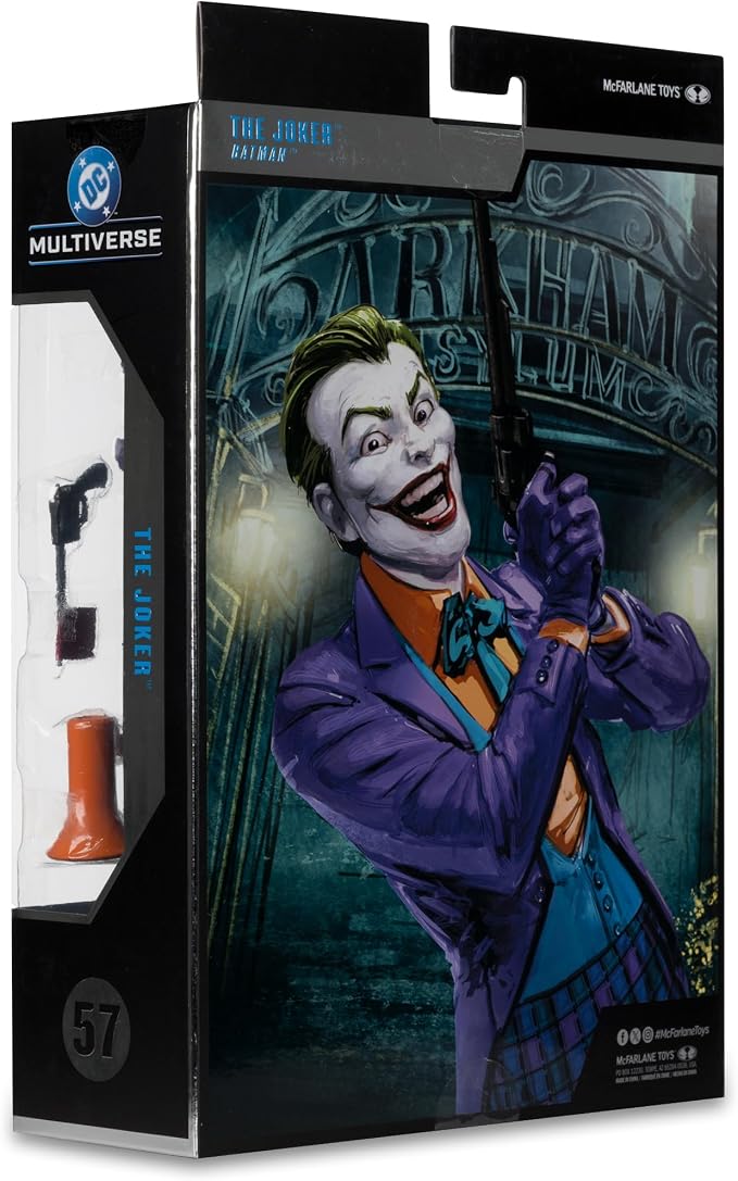 McFarlane Toys- DC Multiverse The Joker (Batman) 7in Action Figure McFarlane Collectors Edition #57