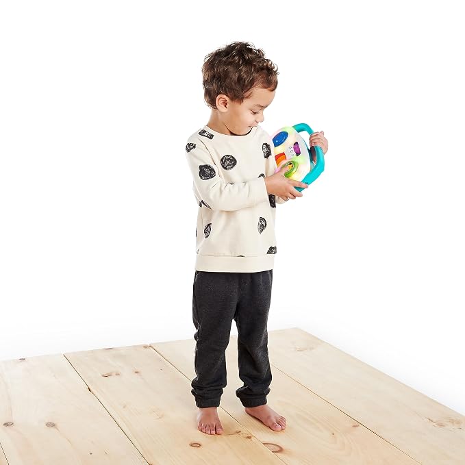 Baby Einstein Toddler Jams Lights and Music Toy, On-The-Go Toddler Toy, 30+ Melodies and Sounds, 12 Months+