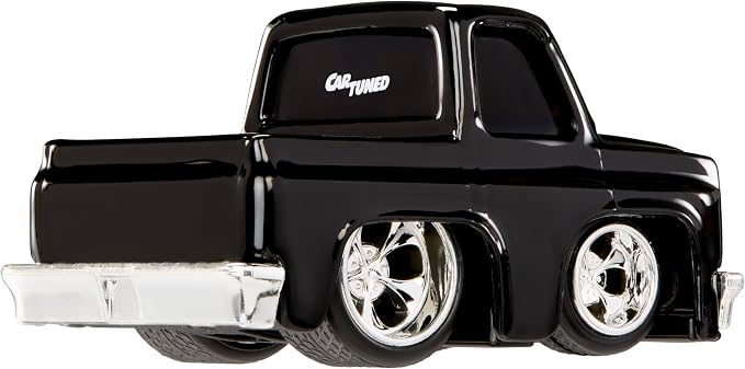 CarTuned Rig$ Car Carrier with 2 GM Cars, 87 Chevy C10 & 90 Chevy 454 SS