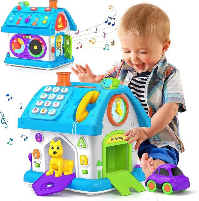 Vahome 14-in-1 Montessori Toys for 1 Year Old Boy Gifts, Musical Educational Baby Toy 12-18 Month, First Birthday Gift for One Year Old Boy Girl, 1st Present for Toddler 1-2 Age
