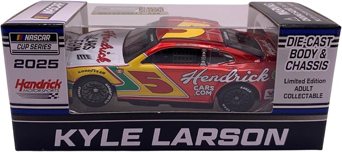 Hendrick Motorsports Amazon Exclusive - 1:64 Diecast Replica - Candy Finish - Kyle Larson #5 Throwback