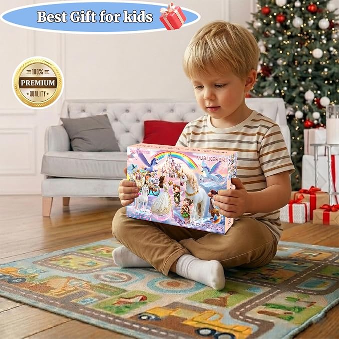 Puzzles for Kids Ages 6-8 8-10 Year Old, 200 Piece Jigsaw Puzzle for Adults Toddler Children Learning Educational Puzzles Toys Birthday Gifts for Girls Boys