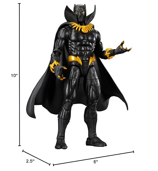 Marvel Legends Series Black Panther, Comics Collectible 6-Inch Action Figure