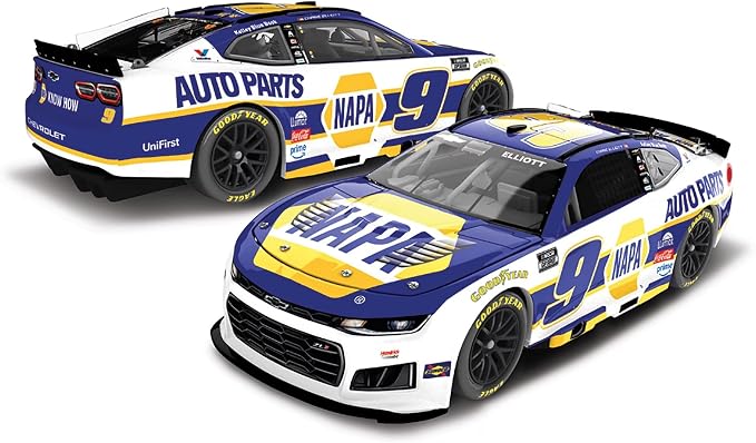 Hendrick Motorsports Amazon Exclusive - 1:64 Diecast Replica - Candy Finish - Chase Elliott #9 NAPA