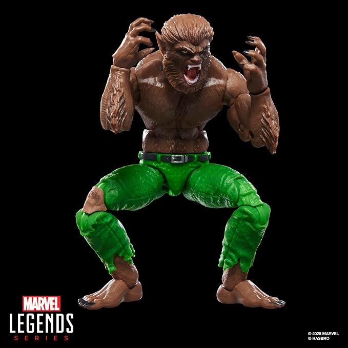 Marvel Legends Series Werewolf by Night, Marvel Comics Collectible 6-Inch Scale Action