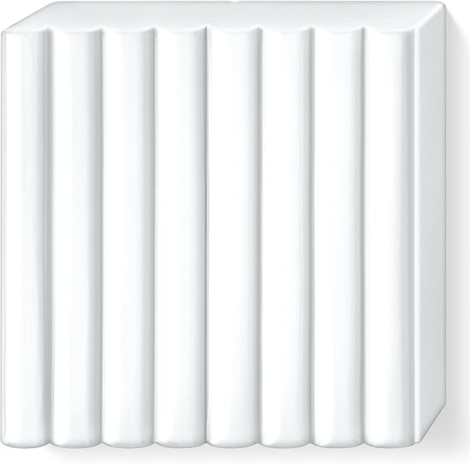 SG Education FIMO 8020 0 Fimo Soft Modelling Clay, 57 g, White