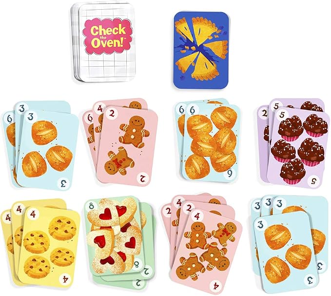 Melon Rind Check The Oven, Math Game for Kids Ages 7+, for Adding to 12 in Various Ways, Educational Fun Card Game to Develop Math Skills with Confidence, for 3-6 Players, Perfect Family Fun