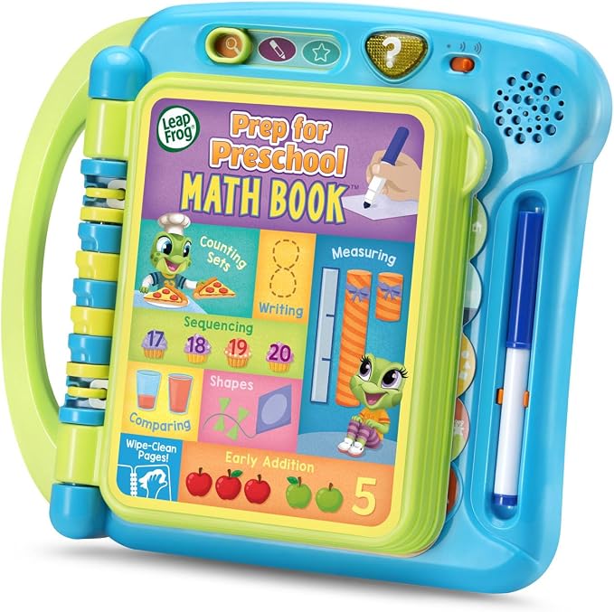 LeapFrog Prep for Preschool Math Book