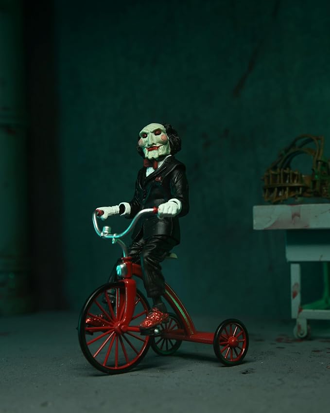 NECA Saw Ultimate Jigsaw Killer with Black Robe 7" Action Figure