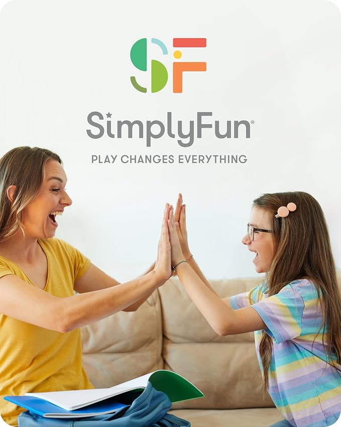 SimplyFun Matter Board Game – Area Control Strategy Game for Teens and Adults Ages 10+ – Includes Game Board, 92 Element Tiles, 56 Elementals, 14 Matter Tiles, 4 Player Screens, 2 Bags – 2-4 Players
