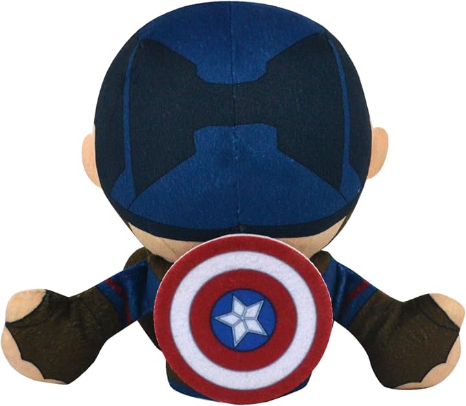 Marvel Captain America 8" Kuricha Sitting Plush - Soft Chibi Inspired Toy