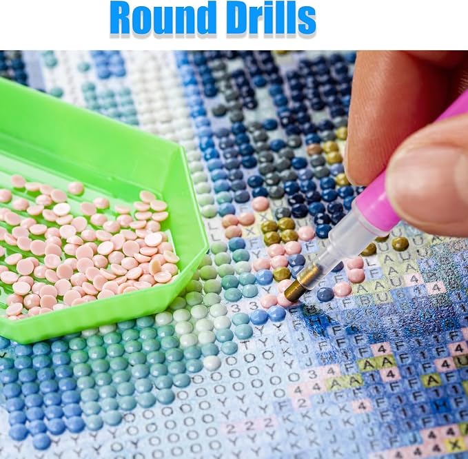 RYMILIE Black Cat Diamond Art Kits for Adults, Diamond Painting Dots Art Kits for Adults Beginners, 5D DIY Full Drill Round Rhinestone Gem Art Crafts Paintings for Home Wall Decor 12"x16"