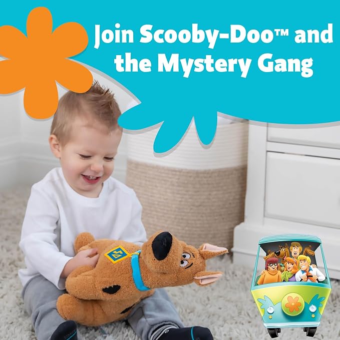 Kids Preferred Warner Bros. Scooby-Doo Cuteeze Extra Soft Plush Stuffed Animal Toy for Baby and Toddler Boys and Girls – 13 Inch Size