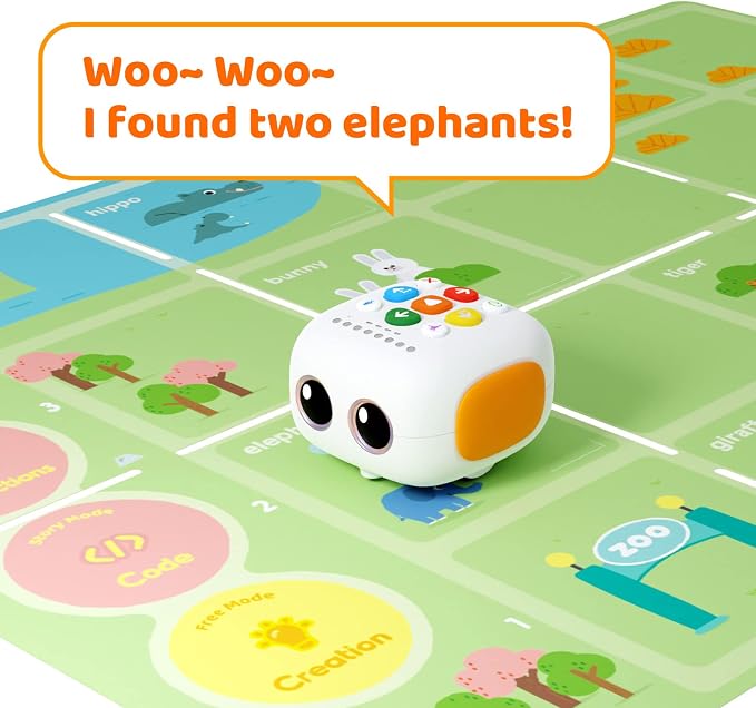 Upgraded Talebot Pro Coding Robot for Kids Aged 3-5, Education & Learning Toys for Toddlers to Learn Early Programming, Screen-Free STEM Robotics for Classroom Pre-k Kids Homeschool