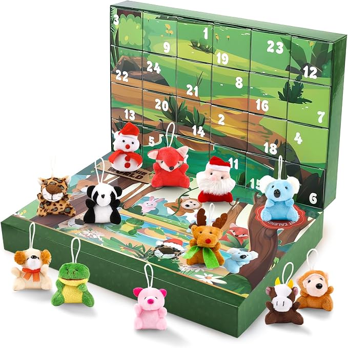SOFIER 24 Packs Easter Mini Stuffed Animals for Kids Easter Basket Stuffers Easter Egg Fillers Party Favors Classroom Gift Exchange