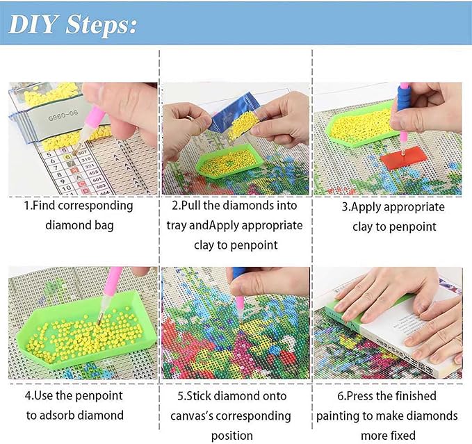 CHWGLFGG 5D Diamond Art Kits for Adults Beginners, Virgin Mary Diamond Painting Kits, DIY Full Round Drill Paint by Diamonds Dot Gem Art for Adults, Home Wall Decor 12x 16 Inch