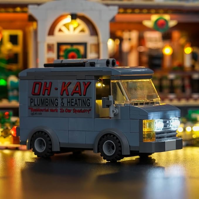 VONADO LED Light Kit Compatible with Home Alone Lego Set - DIY Lighting (NO Lego Model, ONLY Lights)