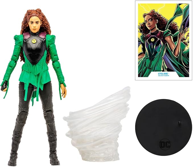McFarlane Toys DC Black ADAM Movie 7IN Figures - Cyclone