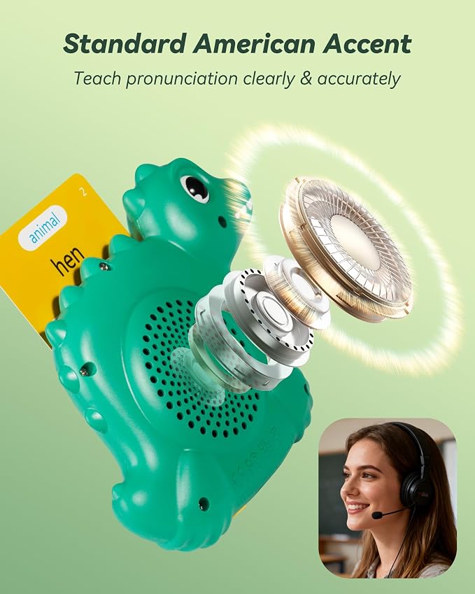 Talking Flash Cards for Toddlers 1-3, Montessori Learning Toys with 224 Words, Pocket Speech Toys for Language Development, Speech Therapy Toys, Children's Sensory Learning, Gifts