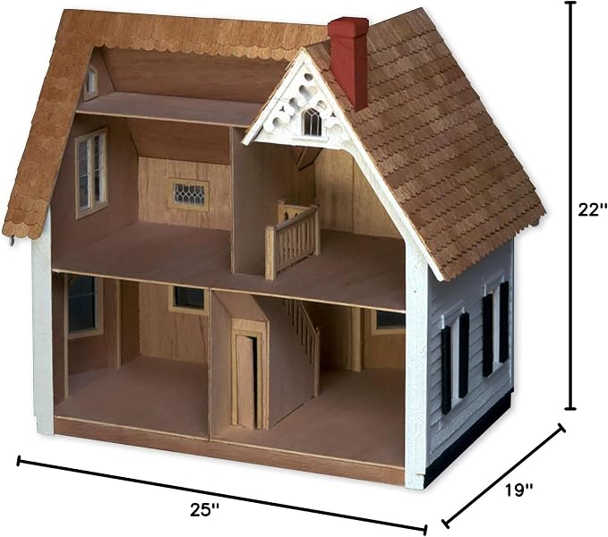 Greenleaf Dollhouse Kit, Westville
