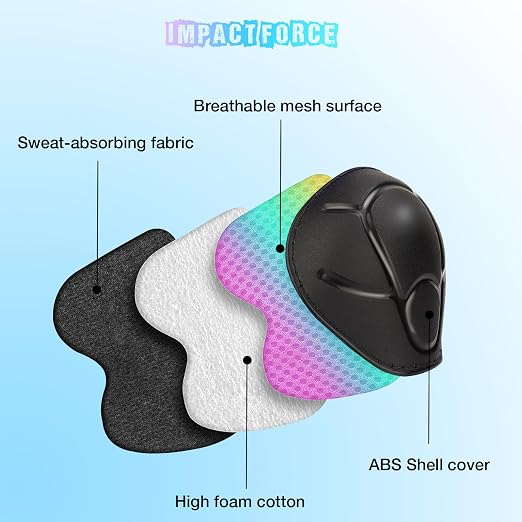 Kids Protective Gear Set - Knee Pads Elbow Pads with Wrist Guards for Ages 3-12 | 3-in-1 Safety Protective Gear for Skating, Cycling, Biking, Roller Skates, Scooters (Yellow blue pink, M(8-12Years))