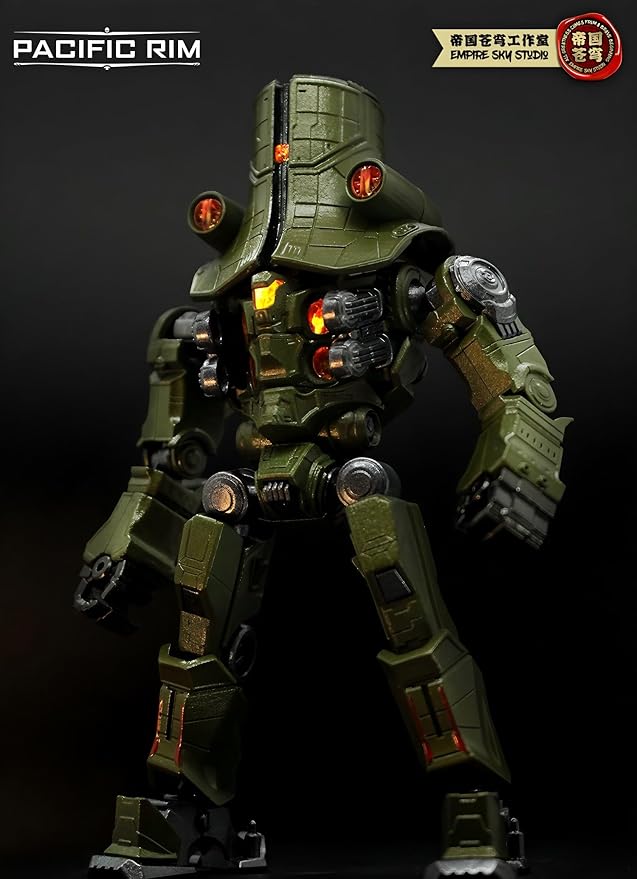 Pipigirl x Empire Sky Studio 1/12 Pacific Rim Mech Action Figure, Boxed Unique Figure Idea, 5 in Assembly Collectible Mecha Action Figures Kits