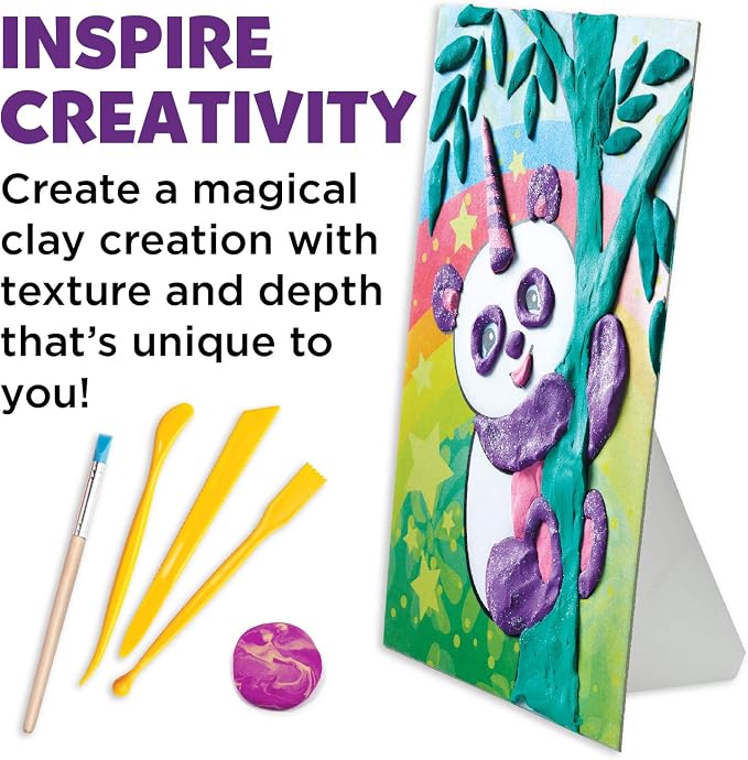 Faber Castell Do Art Coloring with Clay Unicorn & Friends - Clay Set for Kids - Arts and Crafts for Kids