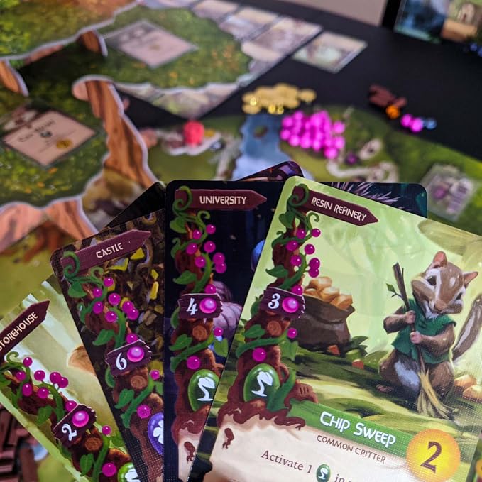 Everdell Collector’s Edition Board Game – Premium Strategy Worker Placement Game for Adults & Teens, 1–4 Players, Age 14+, Deluxe Fantasy Tabletop Game with Exclusive Content & Metal Tokens