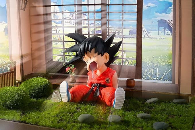 KELAKE GK Goku Action Figure Statue Figurine DBZ Action Figure Super Saiyan Birthday Gifts PVC 4 Inch