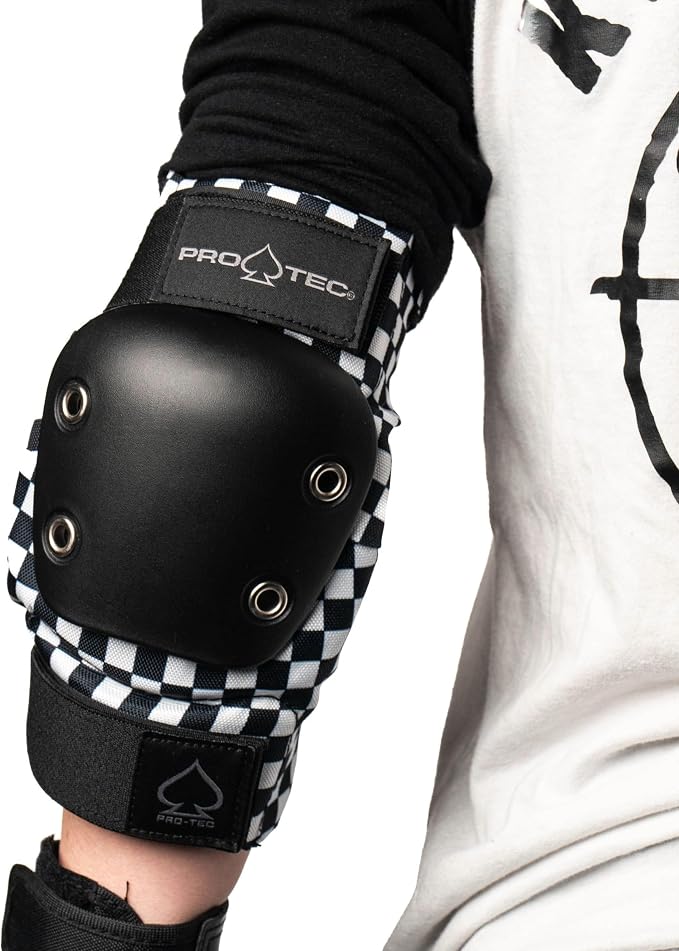 Pro-Tec Street 3-Pack Pad Set - Protective Gear for Skateboarding, Roller Skating, Scooter, Bicycling