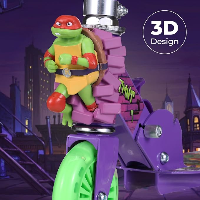 2 Wheel Kick Scooter for Kids, Foldable, Light Up LED Wheels