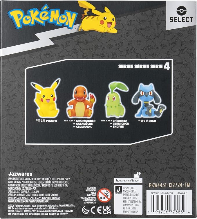 Pokemon Charmander Select Vinyl Figure - 4-Inch Figure Made from Vinyl