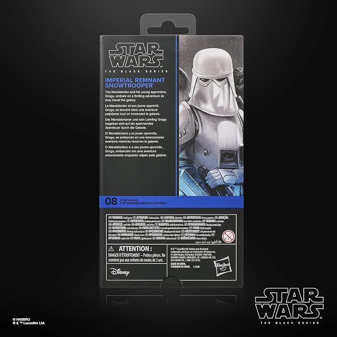 STAR WARS The Black Series Imperial Remnant Snowtrooper, The Mandalorian & Grogu Premium Collectible 6 Inch Action Figure