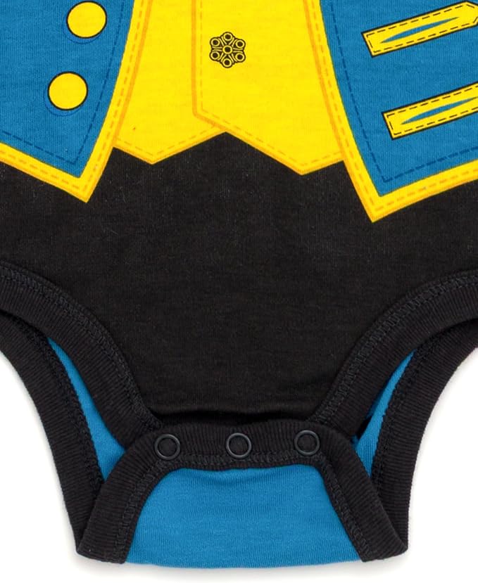 Disney Cosplay Baby Bodysuit and Hat Set Newborn to Infant Sizes (Newborn - 24 Months)