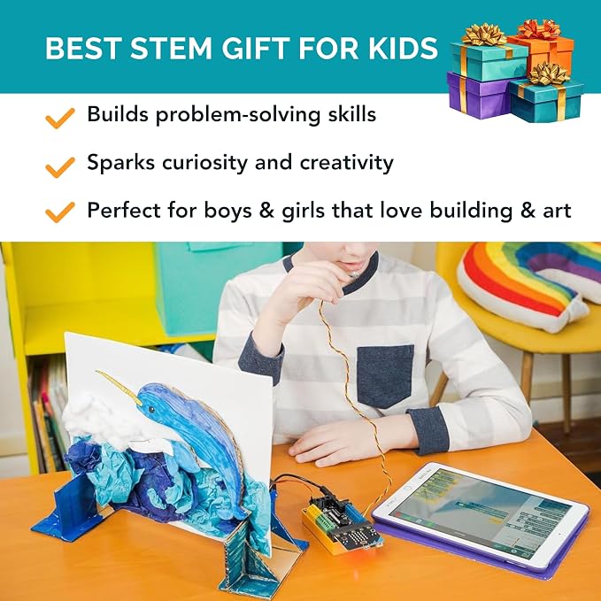 Hummingbird Bit Premium Kit - Educational Programmable Robot & Robotic Kit for Students, Teachers & Schools, Flexible Robotics Kits for Creative STEM Learning