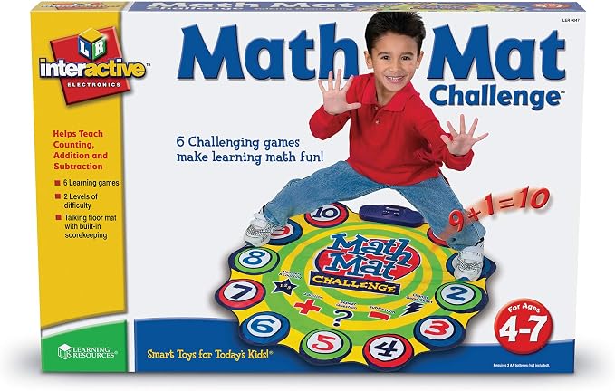 Learning Resources Math Mat Challenge Game