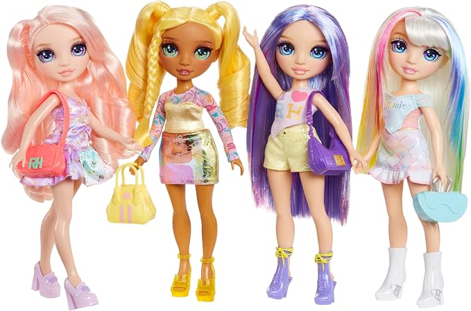 Rainbow High My Fashion Style Bella, Pink 11" Fashion Doll with Statement Outfit, Stylish Handbag, Great Toy Gift for Girls Kids Ages 4-12 Years