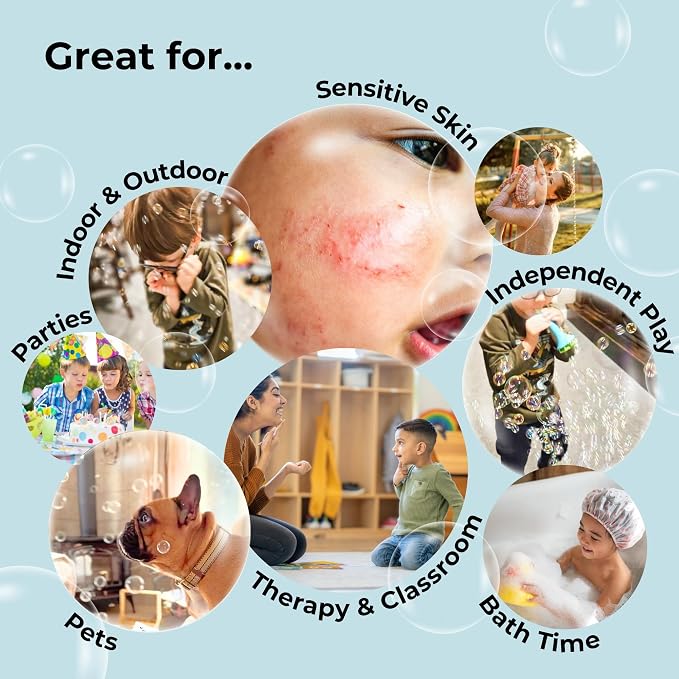Innobaby Spike Mess Free Botanical Bubble Solution 4oz Refills / 2 Pack
