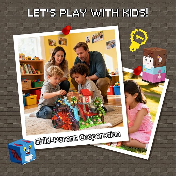 150 PCS Magnetic Blocks, Magnetic Building Blocks Cubes, Farm Magnet Toys for Kids Ages 3+, Magnet Blocks with 4 Bottom Plate for Boys, STEM Toys & Ideal Christmas Birthday Gift