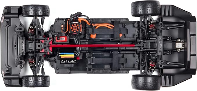 ARRMA 1/7 Felony 6S BLX Street Bash All-Road Muscle Car RTR (Ready-to-Run Transmitter and Receiver Included, Batteries and Charger Required), Orange, ARA7617V2T2