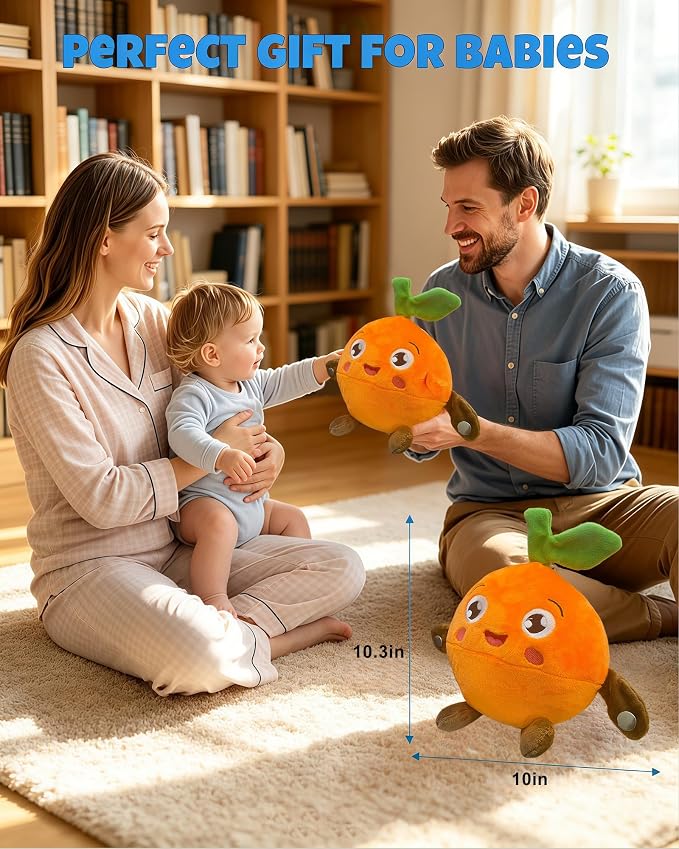 Interactive Musical Sensory Toy, Soft Parent Child Musical Plush Toy with Sounds, Baby Sensory Activity Learning Educational Kid Toy for Multiplayer Interaction, Boy Girl Gift for 6 7 8 9 10 14