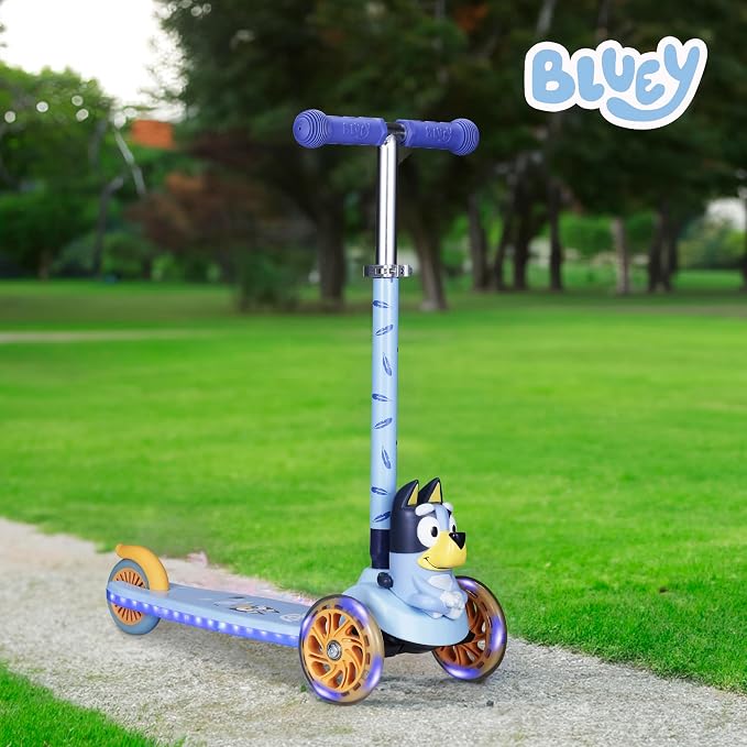 Kick Scooter for Kids, 3 Wheel Self Balancing, Light Up LED Wheels