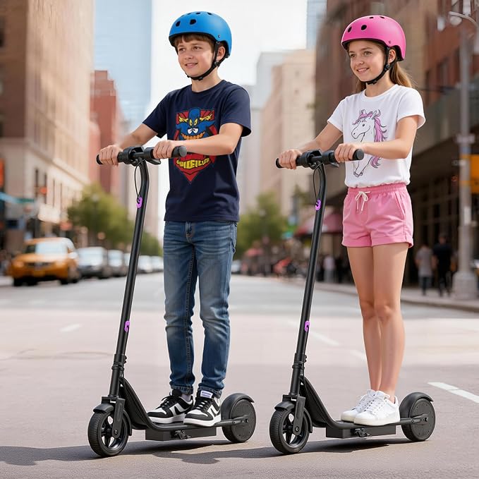 Aovowheel Electric Scooter for Adults, Folding E Scooter with 350W/500W Motor 16/24 Mph Top Speed, Max 19-23 Miles Long Range, 8.5''/10''/14''Tires Commuting Scooters with Dual Brakes System, APP