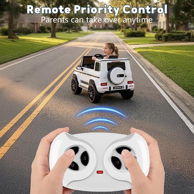 ANPABO 2.4GHz Bluetooth Remote Control Replacement for Ride on Car, Compatible Mercedes-Benz G63, Remote Controller for 12V/24V Electric Vehicles/g Wagon Toy car/Toddler Remote Control car