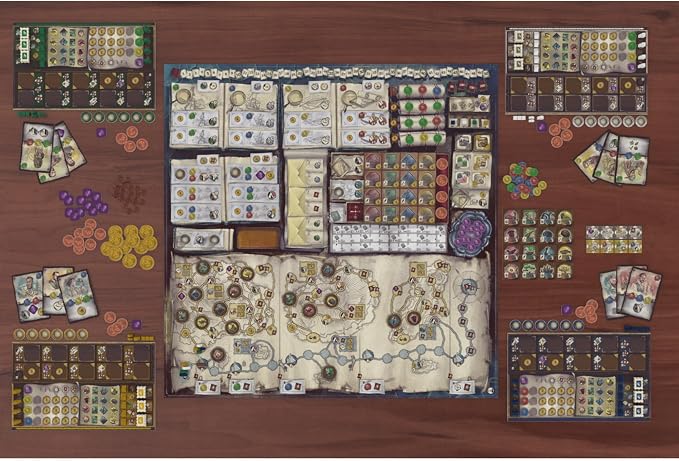 Etherstone Card Game - Evolving Strategy Game with Factions, Dice Drafting, and Unique Leaders, Fun for Kids & Adults, Ages 14+, 2-4 Players, 40-80 Minute Playtime, Made by Thundergryph Games